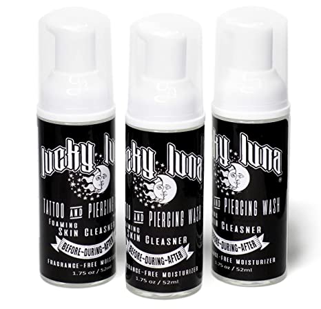 LuckyLuna Foaming Tattoo & Piercing Wash